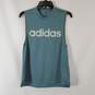 Adidas Women's Blue Tank Top SZ S NWT image number 1