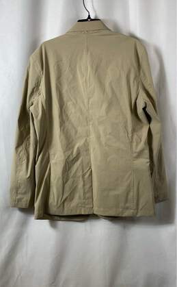 NWT Eddie Bauer Mens Khaki Long Sleeve Notch Lapel Travex Blazer Jacket Size 42 alternative image