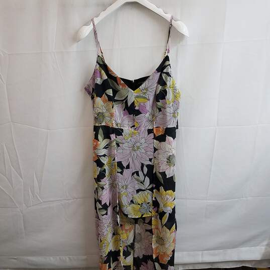 Guess Taryn floral print sleeveless maxi romper dress XL image number 1
