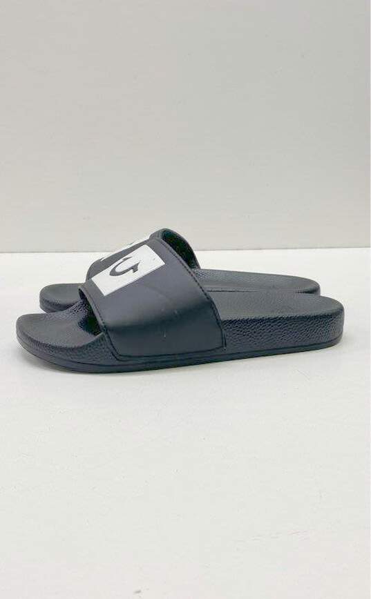 True Religion Black Slide Sandals Shoes Women's Size 5 B image number 2
