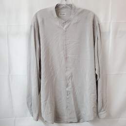 Giorgio Armani Collezioni Men's Striped Long Sleeve Shirts Size M