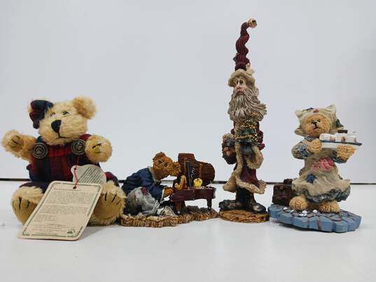 4pc Set of Boyds Bear Figurines image number 1