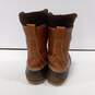 LL Bean Leather Lace Up Snow Boot Size 12M image number 4
