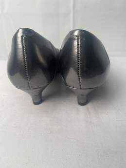 Anne Klein Women Gray and Steel Gray Heel Shoe Size 7.5M alternative image