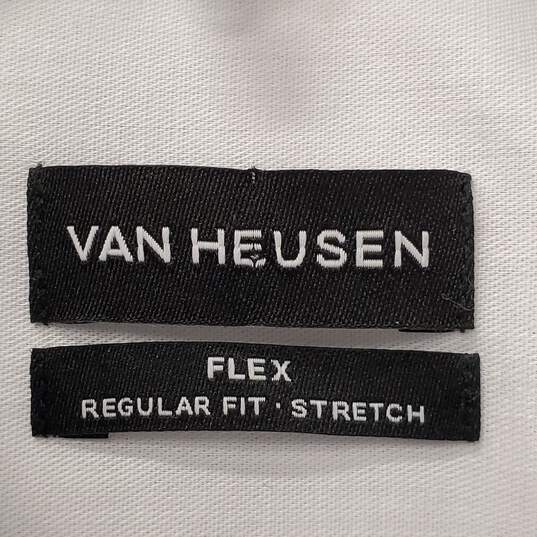 Van Heusen Men White Button Up XL NW image number 2