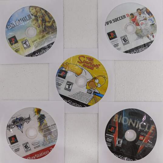 25ct Sony PS2 Disc Only Game Lot image number 2