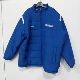 Nike Team Air Force Academy Puffer Jacket Size XXL