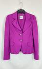 Moschino Women Purple Blazer - Size 6 image number 1