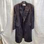 Authenticated Vintage Yves Saint Laurent Navy Full Length Coat Size L image number 1