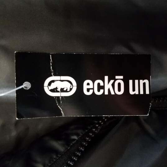 Ecko Unltd Mens Black Vest Jacket XXL image number 5