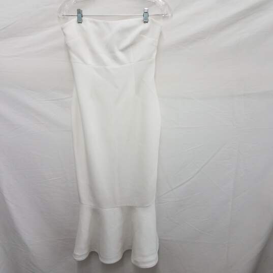 NWT 5a7 Cinq a Sep Ivory Luna Dress Size 6 image number 1