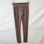 Spanx Faux Leather Snakeskin Leggings Size M/M image number 2
