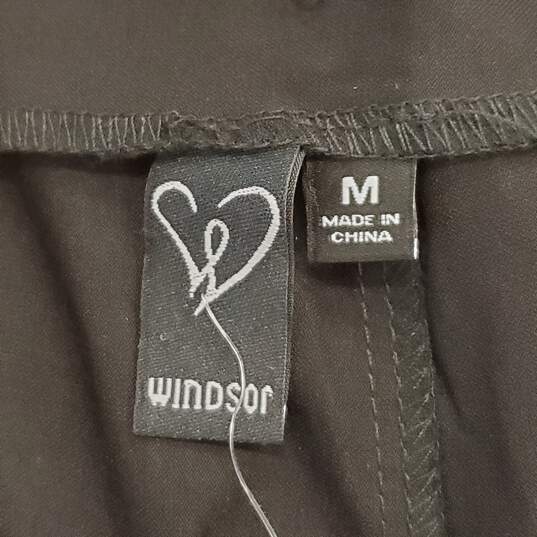 Windsor Women Black Stretch Pants M NWT image number 4