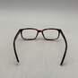 Salvatore Ferragamo Womens Brown Tortoise Rectangular Eyeglasses Frames W/Case image number 6