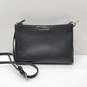 Michael Kors Black Leather Trisha Crossbody Bag image number 1