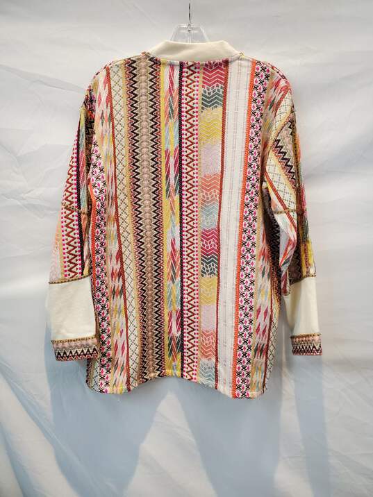 Zara Trafaluc Long Sleeve Full Zip Sweater Jacket Women's Size S image number 3