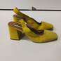 Topshop Women's Gainor Yellow Leather Sandals Size 8.5 image number 4