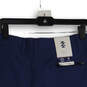NWT Mens Blue Flat Front Pockets Stretch Athletic Chino Shorts Size 36W image number 4