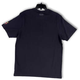NWT Mens Black Round Neck Short Sleeve Stretch Pullover T-Shirt Size Large alternative image
