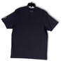 NWT Mens Black Round Neck Short Sleeve Stretch Pullover T-Shirt Size Large image number 2