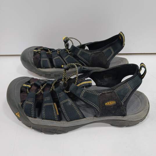 Keen Men's Black Waterproof Sandals image number 1