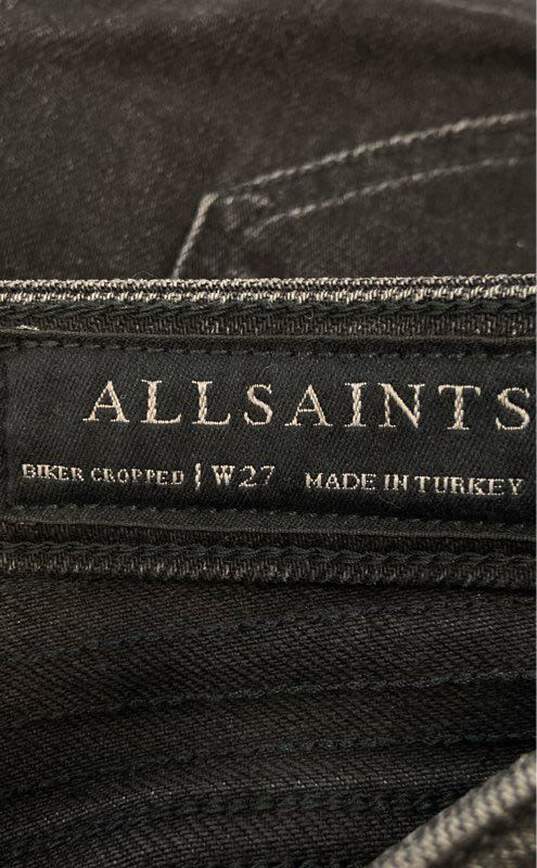 All Saints Black Jeans - Size W27 image number 3
