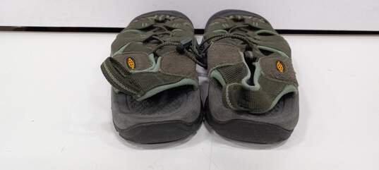 Keen Unisex Green Hiking Sandals Size 10 image number 4