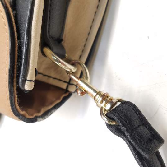 Apt. 9 Women's Brown Leather Crossbody Bag image number 8