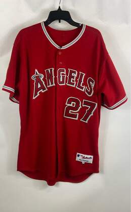 Majestic Los Angeles Angels #27 Mike Trout - Size 52 (XL)