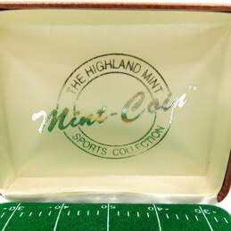 VTG Highland Mint Green Bay Packers Brett Favre Solid Bronze Football Coin alternative image