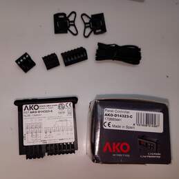 AKOControl Panelable Panel Mounting Panel Controller AKO-D14323-C IOB Electronic Thermostat Automation Untested - Item 020 051723MJS alternative image