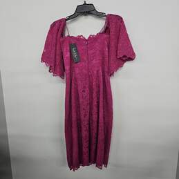 Pink Lace Pink Off the Shoulder Dress alternative image