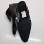 AUTHENTICATED Versace Black Leather Derby Dress Shoes Size 41 image number 4