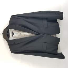 Ann Taylor Petite Women Black Button Up Blazer Jacket M 8P NWT