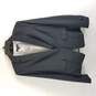 Ann Taylor Petite Women Black Button Up Blazer Jacket M 8P NWT image number 1