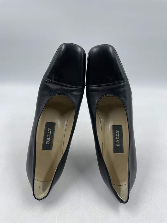 Authentic Bally Tange Black Pumps W 6M image number 6