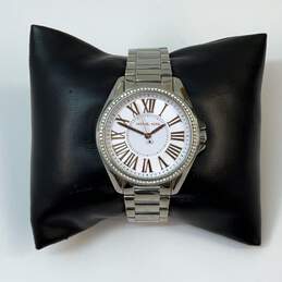 Designer Michael Kors MK-3567A Stainless Steel Round Quartz Analog Wristwatch