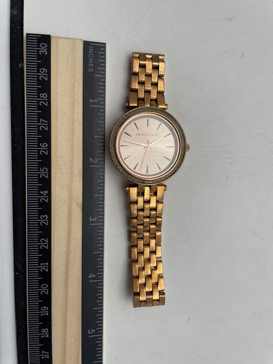 Womens MK3366 Rose Gold Stainless Steel Analog Quartz Wristwatch 63.5g image number 4