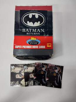 Batman Returns Movie Cards W/Box