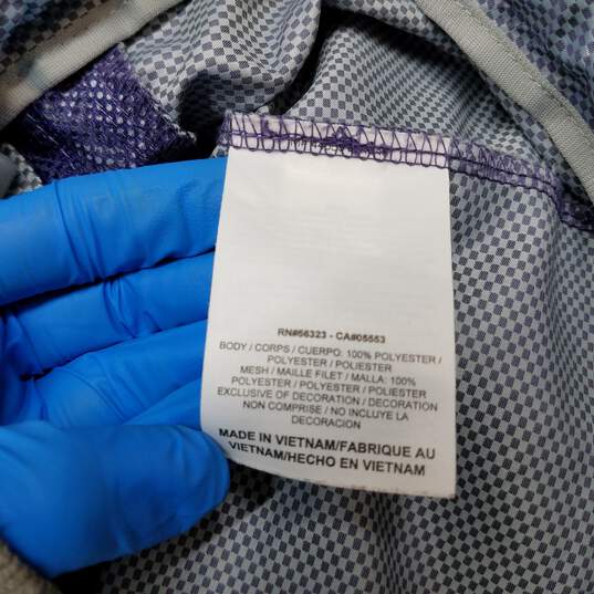 Nike storm fit lightweight mini checkerboard print zip jacket women's XS image number 3
