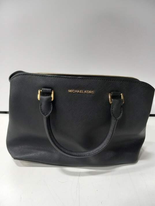 Buy the Michael Kors Cindy Dome Satchel & Saffiano Convertible Tote Bag