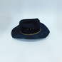 Western Express, Inc Black Wool Felt Cowboy Hat Fitted L/XL image number 4