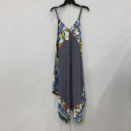 NWT Tommy Bahama Womens Multicolor V-Neck Sleeveless Scarf Sundress Size Small