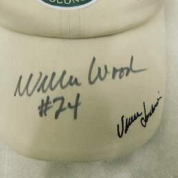 HOF Willie Wood Autographed Green Bay Packers Hat alternative image