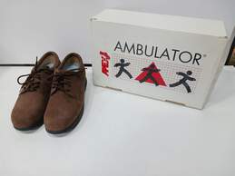 Apex Ambulator Brown Leather Dress Shoes Women's Size 10 Medium IOB