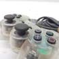 Sony PS1 controllers - Lot of 2, DualShock SPCH-1200 - Crystal image number 6