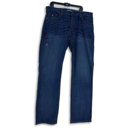 NWT Tommy Jeans Mens Blue Denim Medium Wash Straight Leg Jeans Size 38X36