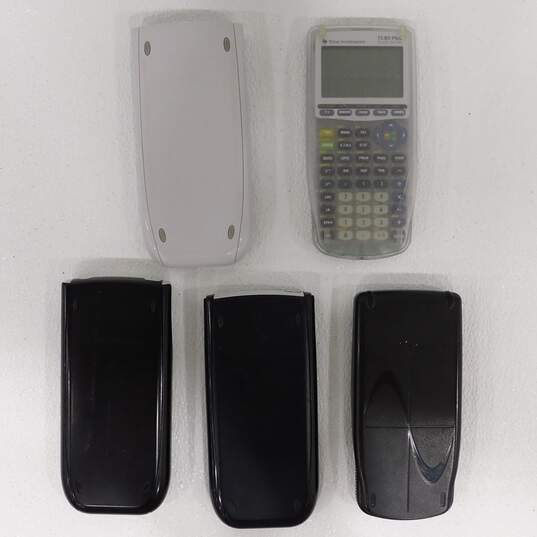 Lot of Texas Instruments Graphing Calculators TI-83 Plus TI-84 Plus Silver image number 3