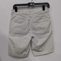 AMERICAN EAGLE OUTFITTERS EXTREME FLEX WHITE SHORTS SIZE 28 alternative image