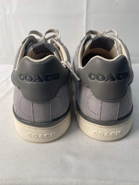 Certified Authentic Coach Steel Gray Sneakers 8.5D image number 2